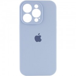Чохол Silicone Case Full Camera Protective (AA) для Apple iPhone 16 Pro (6.3")  Блакитний / Lilac Blue - 00000074282_4