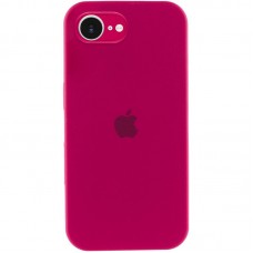 Чохол Silicone Case Full Camera Protective (AA) для Apple iPhone 16e (6.1")  Червоний / Rose Red - 00000078764_13