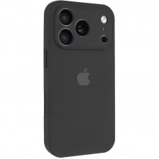 Чохол Silicone Case Full Camera Protective (AA) для Apple iPhone 17 Pro (6.3")  Чорний / Black - 00000082643_35