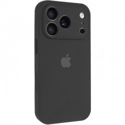 Чохол Silicone Case Full Camera Protective (AA) для Apple iPhone 17 Pro Max (6.9")  Чорний / Black - 00000082644_35