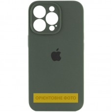 Чохол Silicone Case Full Camera Protective (AA) для Apple iPhone 17 Pro Max (6.9")  Зелений / Cyprus Green - 00000082644_10