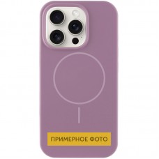 Чохол Silicone Case Full Protective (AA) NO LOGO with MagSafe для Apple iPhone 16 (6.1")  Ліловий / Lilac Pride - 00000076457_14