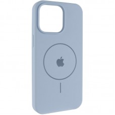 Чохол Silicone Case Full Protective (AA) V2 with MagSafe для Apple iPhone 14 (6.1")  Блакитний / Lilac Blue - 00000080656_4
