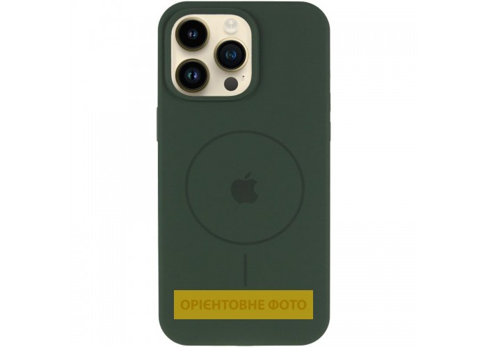 Чохол Silicone Case Full Protective (AA) V2 with MagSafe для Apple iPhone 16 (6.1