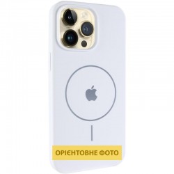 Чохол Silicone Case Full Protective (AA) V2 with MagSafe для Apple iPhone 16 Pro Max (6.9")  Білий / White - 00000080664_2