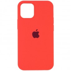 Чохол Silicone Case Full Protective (AA) для Apple iPhone 12 Pro / 12 (6.1")  Кавуновий / Watermelon red - 00000038660_1