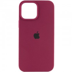 Чохол Silicone Case Full Protective (AA) для Apple iPhone 15 Plus (6.7")  Бордовий / Maroon - 00000065418_10