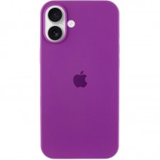 Чохол Silicone Case Full Protective (AA) для Apple iPhone 16 (6.1")  Фіолетовий / Grape - 00000072975_103
