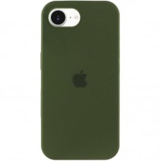 Чохол Silicone Case Full Protective (AA) для Apple iPhone 16e (6.1")  Зелений / Dark Olive - 00000079482_9