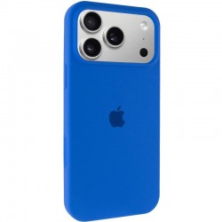 Чохол Silicone Case Full Protective (AA) для Apple iPhone 17 Pro Max (6.9")  Синій / Capri Blue - 00000081611_36