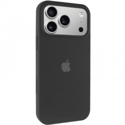 Чохол Silicone Case Full Protective (AA) для Apple iPhone 17 Pro Max (6.9")  Чорний / Black - 00000081611_45