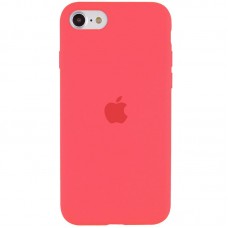 Чохол Silicone Case Full Protective (AA) для Apple iPhone SE (2020)  Кавуновий / Watermelon red - 00000036209_1