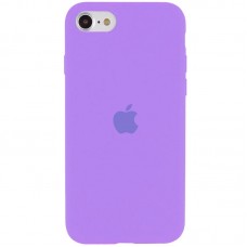 Чохол Silicone Case Full Protective (AA) для Apple iPhone SE (2020)  Бузковий / Dasheen - 00000036209_39