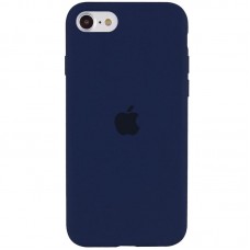 Чохол Silicone Case Full Protective (AA) для Apple iPhone SE (2020)  Темно-синій / Midnight blue - 00000036209_40