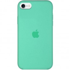 Чохол Silicone Case Full Protective (AA) для Apple iPhone SE (2020)  Зелений / Spearmint - 00000036209_19