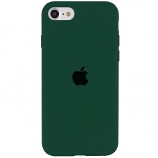 Чохол Silicone Case Full Protective (AA) для Apple iPhone SE (2020)  Зелений / Forest green - 00000036209_17