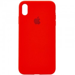 Чохол Silicone Case Full Protective (AA) для Apple iPhone X / XS (5.8")  Червоний / Red - 00000032029_6