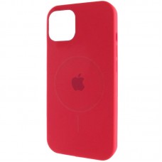 Чохол Silicone Case Full Protective (AA) with MagSafe для Apple iPhone 11 (6.1")  Червоний / Deep Red - 00000076423_13