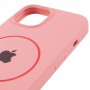 Чохол Silicone Case Full Protective (AA) with MagSafe для Apple iPhone 14 (6.1