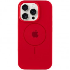 Чохол Silicone Case Full Protective (AA) with MagSafe для Apple iPhone 14 Pro Max (6.7")  Червоний / Red - 00000076433_13