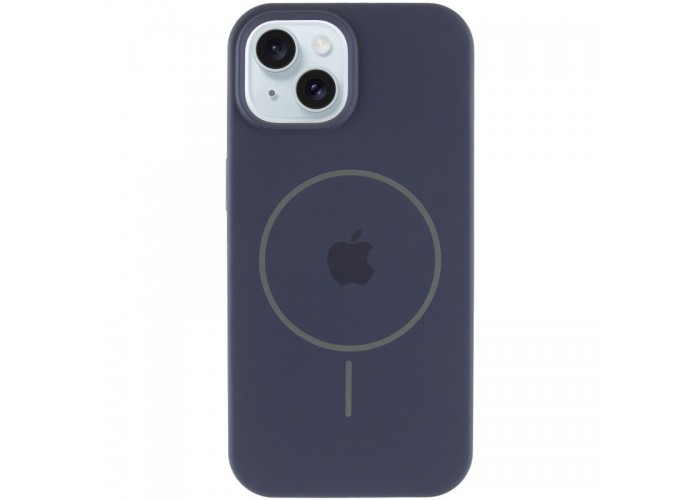 Чохол Silicone Case Full Protective (AA) with MagSafe для Apple iPhone 15 Plus (6.7