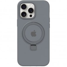 Чохол Silicone Case Full Protective with Ring для Apple iPhone 12 Pro / 12 (6.1")  Grey - 00000078460_3