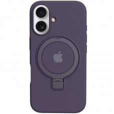 Чохол Silicone Case Full Protective with Ring для Apple iPhone 16 (6.1")  Purple - 00000078470_5