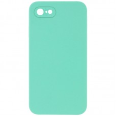 Чохол Silicone Case Square Full Camera Protective (AA) NOLOGO для Apple iPhone 7/8/SE (2020) (4.7")  Бірюзовий / Turquoise - 00000072149_3