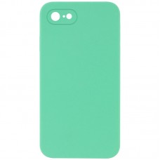 Чохол Silicone Case Square Full Camera Protective (AA) NOLOGO для Apple iPhone 7/8/SE (2020) (4.7")  Зелений / Spearmint - 00000072149_11