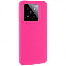 Чохол Silicone Cover Lakshmi (AAA) для Xiaomi 14  Рожевий / Barbie pink - 00000069767_7