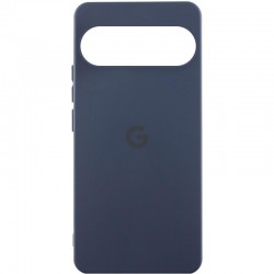 Чохол Silicone Cover Lakshmi (AAA) with Logo для Google Pixel 10 / 10 Pro  Темно-синій / Midnight blue - 00000083939_11