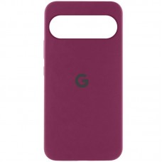 Чохол Silicone Cover Lakshmi (AAA) with Logo для Google Pixel 10 / 10 Pro  Бордовий / Plum - 00000083939_1