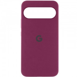 Чохол Silicone Cover Lakshmi (AAA) with Logo для Google Pixel 10 / 10 Pro  Бордовий / Plum - 00000083939_1