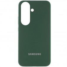 Чохол Silicone Cover Lakshmi (AAA) with Logo для Samsung Galaxy S26  Зелений / Cyprus Green - 00000084334_3
