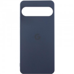 Чохол Silicone Cover Lakshmi (AA) with logo для Google Pixel 9 / 9 Pro  Синій / Midnight blue - 00000078706_4