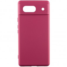 Чохол Silicone Cover Lakshmi (A) для Google Pixel 7a  Бордовий / Marsala - 00000067858_1