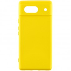 Чохол Silicone Cover Lakshmi (A) для Google Pixel 7a  Жовтий / Flash - 00000067858_2