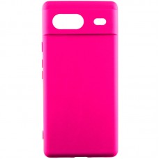 Чохол Silicone Cover Lakshmi Full Camera (AAA) для Google Pixel 8a  Рожевий / Barbie pink - 00000072789_7