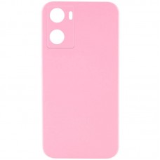 Чохол Silicone Cover Lakshmi Full Camera (AAA) для Oppo A57s / A77s  Рожевий / Light pink - 00000066987_8