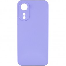 Чохол Silicone Cover Lakshmi Full Camera (AAA) для Oppo A78 4G  Бузковий / Dasheen - 00000067103_11