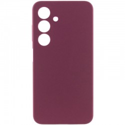 Чохол Silicone Cover Lakshmi Full Camera (AAA) для Samsung Galaxy A17 5G  Бордовий / Plum - 00000080262_2