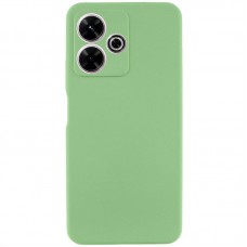 Чохол Silicone Cover Lakshmi Full Camera (AAA) для Xiaomi Redmi 13 4G / Poco M6 4G  М'ятний / Mint - 00000072791_6