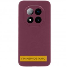 Чохол Silicone Cover Lakshmi Full Camera (AAA) для Xiaomi Redmi A5 / Poco C71  Бордовий / Plum - 00000079243_2