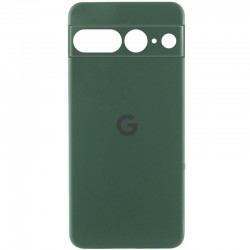 Чохол Silicone Cover Lakshmi Full Camera (AAA) with Logo для Google Pixel 7 Pro  Зелений / Cyprus Green - 00000072121_12