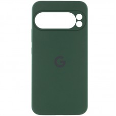 Чохол Silicone Cover Lakshmi Full Camera (AAA) with Logo для Google Pixel 9 Pro  Зелений / Cyprus Green - 00000074886_4