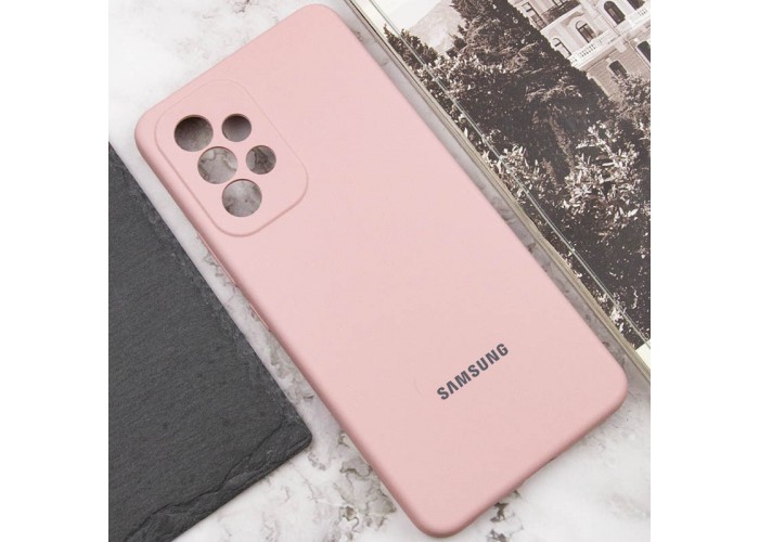 Чохол Silicone Cover Lakshmi Full Camera (AAA) with Logo для Samsung Galaxy A53 5G
