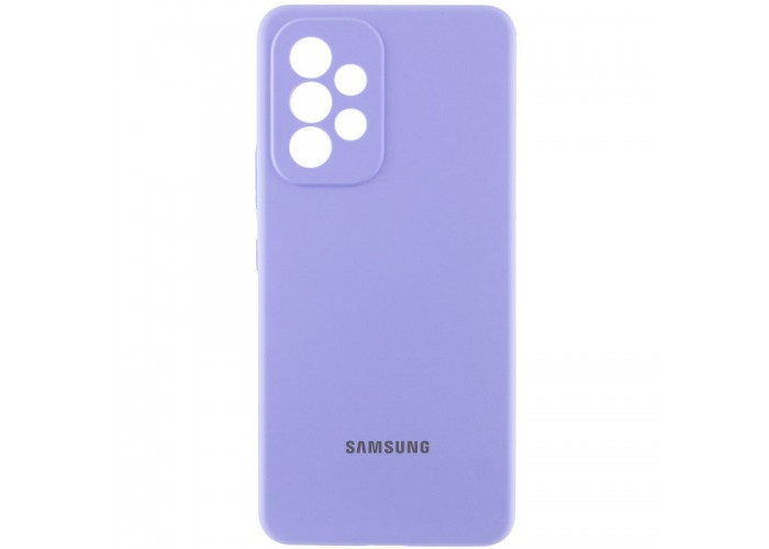 Чохол Silicone Cover Lakshmi Full Camera (AAA) with Logo для Samsung Galaxy A53 5G