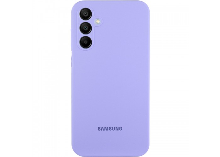 Чохол Silicone Cover Lakshmi Full Camera (AAA) with Logo для Samsung Galaxy A55