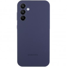 Чохол Silicone Cover Lakshmi Full Camera (AAA) with Logo для Samsung Galaxy A55  Темно-синій / Midnight blue - 00000072879_6