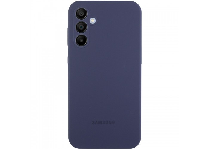 Чохол Silicone Cover Lakshmi Full Camera (AAA) with Logo для Samsung Galaxy A55